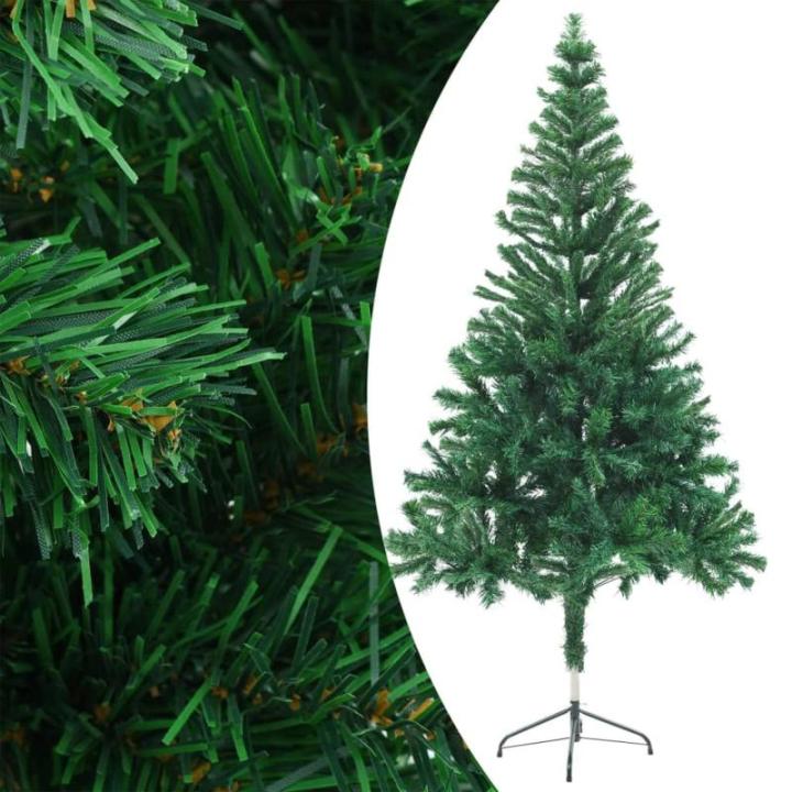 Künstlicher Weihnachtsbaum Beleuchtung Kunstbaum Weihnachten Christbaum Tannenbaum Künstlicher Weihnachtsbaum mit Ständer für Weihnachten DekorationKugeln 150cm 380 Zweige