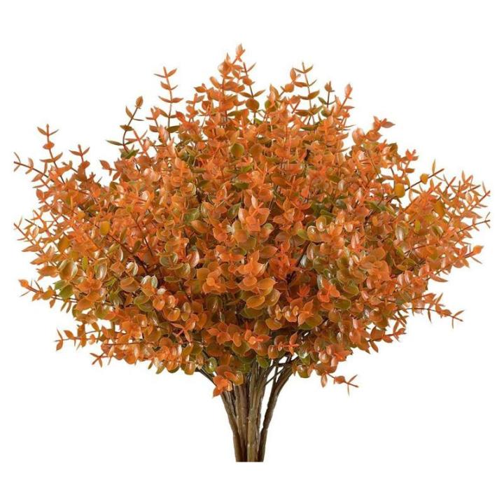12 Stück Kunstblumen Outdoor Wetterfest Künstliche Blumen wie Echt, Kunstpflanzen UV-beständig Balkonpflanze Plastikblumen für Außen Balkon Balkonkasten Garten Außenbereich
