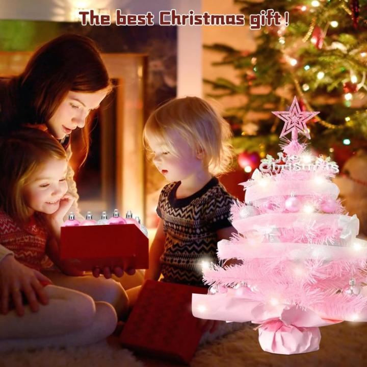 kunstkerstboom met verlichting