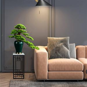 Künstlicher Bonsai-Baum Künstlicher Bonsai-Baum for den Innenbereich mit Vase, künstliche Pflanzen, künstlicher Zen-Bonsai-Baum, eingetopft, künstliche Kiefernpflanzen, Bonsai