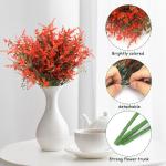 Kunstplanten, bloemen, in pot, net echt uv-bestendig, 10 bundels , , balkonplanten, struiken, decoratie, kunstbloem, lavendel voor tafel, huis,