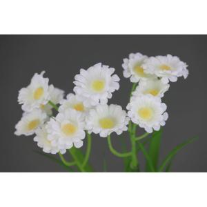 Kunstmargrieten in glazen arrangement madeliefjes, decoratie, decoratieve bloemen, planten, , voorjaarsdecoratie, , voorjaar, Pasen, paasdecoratie, tafeldecoratie, set van 3,