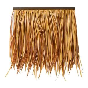 Simulation Strohfliese Palm Stroh Simulationsrolle Langlebige Künstliche Strohfliese Gefälschtes Stroh Fliese Gefälschte Stroh Für Hawaiian Feel Bar Seaside (Color : Yellow A, 