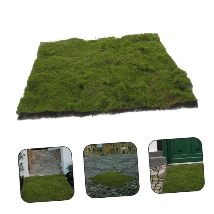 Simulierter Moosrasen Sandtisch Rasen Kunstrasen Dekor Kunstmoos DIY Grasrasen Kunstrasen Schmücken Kunstrasenpolster Kunstrasenteppich Kunstrasen Kunstrasenmatte Grüner
