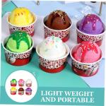 30 Stück Eiscreme Modell Gefälschte Eiscreme Kugeln Modell Eiscreme Kugeln Requisite Eiscreme Kugeln Schaufenster Requisite Gefälschte Desserts Lebensechte Eiscreme