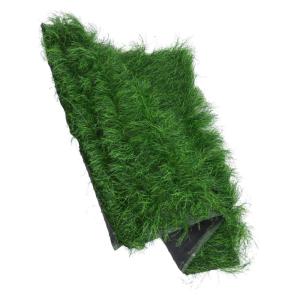 Simuliertes Stroh Ineinandergreifende Grasfliesen Grasteppich Grüne Grasmatte Künstliche Moosmatte Künstlicher Moosrasen Kunstrasen Gefälschte Grasfliesen Grüne Moosmatte Spor
