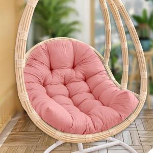 Komfortables Polster für Hängestühle, Weiches Sitzkissen für Schaukelstühle Im Freien, ROSA