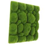 3 Stück Simulierte Moosdekoration Quadratischer Grasteppich Künstliches Moos Pflanzendekor Künstliches Grünes Moos Gefälschte Moosmatte Wandmoos Ornament Künstliches Moos