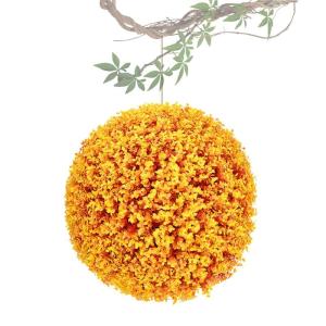 De bruiloftstafel bladeffect hangend bruiloft 35 cm, de veranda en de bruiloft vormgesneden bal, gesimuleerde decoratieve grasbal buxusbal kunstmatig
