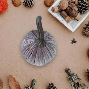 Deko Kür bis Samt Her b st Dekoration Kür bis Her bstdeko Kü rbis Tischdekoration Halloween Erntedankfest Dekoration, Handgemachte Super Weicher Gefüllter Kür bis Thanksgiving