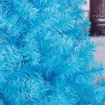 Blaue Weihnachtsbäume, Künstlicher Weihnachtsbaum, Inklusive Ständer, Weihnachtsdekoration(180cm)