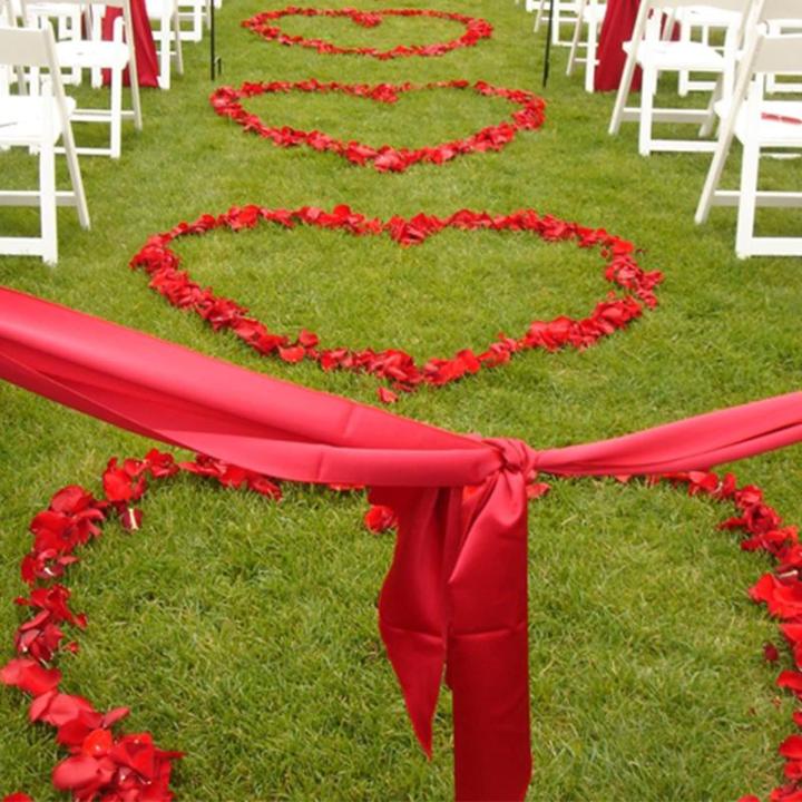 1200 Stück rote und rosa Seidenrosenblätter, künstliche Rosenblätter ohne Taste, Emulation Rosenblätter für romantische Szenen, Hochzeit, Jahrestag, Dekoration, wasserfest un