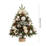 Kerstboom met verlichting 45 cm lichtketting kerstboom mini kerstboom kunstmatige kerstboom kerstdecoratie tafel kerstboom kerstcadeaus