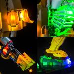 Ledlichtset compatibel met Lego 77072 Peely Bone (geen model), decoratieverlichtingsset compatibel met Peely Bone 77072, creatief speelgoed