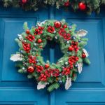 24 stuks rode bessenstelen, kunstbourgondische, rode bessen, picks, hulst, rode bessen, takken, kerstbessen, steel, picks voor kerstboom, doe-het-zelf handwerk, bruiloft, feestdage