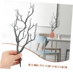Kunstmatige tak Manzanita-takken, natuurlijke zwarte takken, Halloween, vaas, bruiloftsdecoraties, tafelbloemenboeket, hartstuk, takken, knutselen, tak, boom, olietak, plastic boom