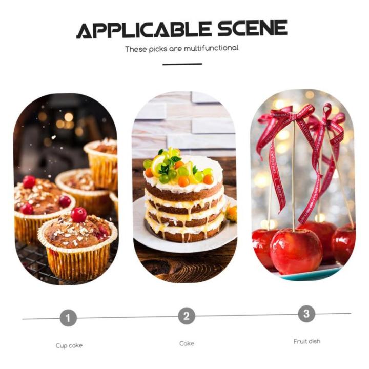 2st Blumenstab Ostern Cupcake Picks Blumenstrauß-Arrangement Pflücken Dekorative Blumenpflücker 2022 Cupcake-Picks Sushi-Ornamente Japanische Kuchendekorationen Rosa Plastik