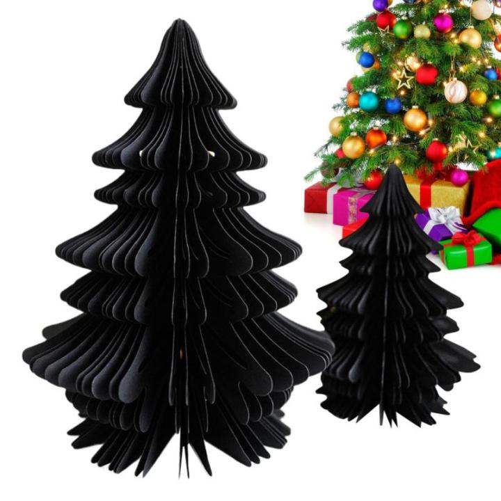 Kerstboom van papier knutselen – handgemaakte kerstdecoratie | opvouwbaar tafelopzetstuk, papieren decoraties met meerlaags design, perfect voor feesten en feestelijke gelegenhed