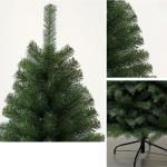 Weihnachtsbaum Weihnachtsbaumdekoration Mit Metallständer, Künstlicher Weihnachtsbaum, Dekoration for Zuhause, Drinnen Und Draußen, Party Christbaum(1.5M)