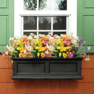 Künstliche Blumen Gänseblümchen UV-beständig Farbecht Kunststoff Pflanze für Home Decor