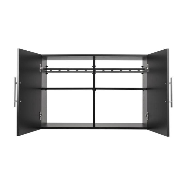 HangUps Oberer Aufbewahrungsschrank, 91,4 cm, Schwarz