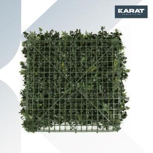 Plantenwand, , wandplanten, 50 x 50 cm, decoratie voor muur/balkon/tuin, tropisch, 50 x 50 cm
