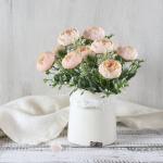 Kunstbloemen, 12 stuks, kunstbloemen, boeketten voor tuin, feest, kantoor, decoratie, bruid, bruiloftsboeket, roze decoratie 1004