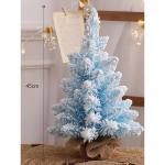 Home Table Tip Künstlicher rosafarbener Weihnachtsbaum aus Kiefernholz, Mini-Weihnachtsbaum mit Beflockung, realistische Weihnachtsdekoration für Heimbüro-Dekorationen, Tischdek