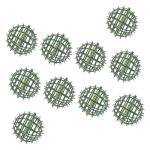 10 STK Kunststoff Blumen kugelst änder Kunstpflanze grüner Kugelrahmen Blumenband künstliche blüten Artificial künstliche Blumen Blumenkugelgestelle Grasballrahmen Plastik