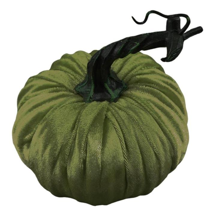 Kleine Samtkürbisse,Künstliche Kürbisse - Dekorativer Kunstschaum-,10 cm/3,9 Zoll Handgefertigte Herbsternte-Gemüse-Für Foto-Requisiten