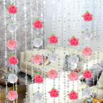 80 stuks kunstbloemen, kunstbloemen, rozen, kunstbloemen, kunstbloemen, namaakrozen, decoratie, zijden bloemen, kunstbloemen om te knutselen, voor bruiloft, feest, decoratie, doe-h