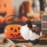 Gehäkelte se als Dekoration für Halloween, dekorative se für den Tisch,Herbstdekor wiederverwendbarer gestrickter | Gehäkelte se, Bezaubernde dekorative Ornamente, warme saison