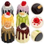 Fake Kuchen künstliche Kuchen 12 Stück Jelly Mini Kuchen Dekorationen Kuchen Modelle Foto Requisiten Kuchen Modelle Kuchen Requisiten Gefälschte Kuchen Realistisches Essen