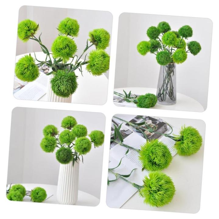 2st Formschnittkugeln Pflanzen Äste Künstliche Pflanzen Drinnen Grüne Kugeln Künstliche Pflanzendekoration Grüne Topiary-Kugeln Gefälschter Formschnittbaum Light Green Weich-