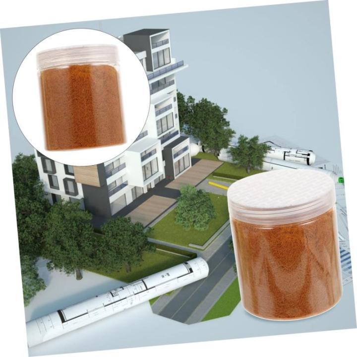 2 Stück 1 Moosrasenpulver grünes Dekor Blumenmittelstücke Mini DIY kunstpflanze Teppiche Simulation Rasendekor Szenenlayout-Dekor künstlich Anlage Kunstrasen Zubehör Unkraut N