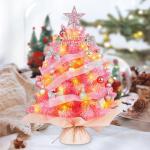 Kerstboom met verlichting 60 cm lichtketting kerstboom mini kerstboom kunstmatige kerstboom kerstdecoratie tafel kerstboom kerstcadeaus