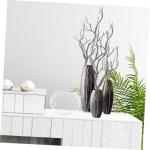 Kunstmatige tak Manzanita-takken, natuurlijke zwarte takken, Halloween, vaas, bruiloftsdecoraties, tafelbloemenboeket, hartstuk, takken, knutselen, tak, boom, olietak, plastic boom