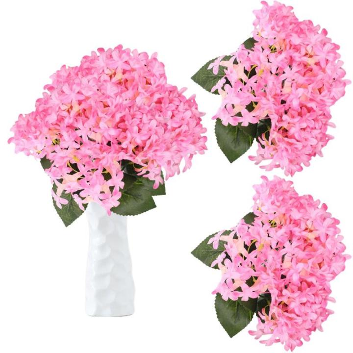 Kunstbloemen als echte kunstbloemen met stelen, grote kunstbloemen voor doe-het-zelf bloemstukken, bruiloftsfeest, thuiskantoor, decoratie, hartstuk, roze, 1103