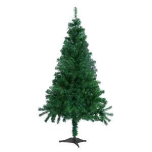 Kunstkerstboom Nordmann-spar 120 cm, 225 takken, dennenboom klein, spuitgieten, groen, Cushhom