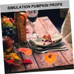100 STK Kürbis-Ornamente Lebendige Kürbisdekore Kaminsims-dekor Kürbis Ernten Künstliche Mini-kürbisse Halloween-kürbis-Requisiten Herbstdeko Schreibtisch Belohnung Schaum