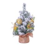 Small Christmas Tree for Home | Table Centerpiece Christmas Tree | Holiday Home Accents, Charming Tabletop Christmas Tree, Burlap Base Tree, Seasonal Table Centerpieces