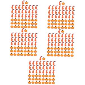 250 STK Kürbis-Ornamente Kürbis Ernten Simulation Kürbis Requisiten Orange Künstliche Kürbisse Requisiten Für Die Kürbisfotografie Künstliche Mini-kürbisse Schaum Erntetag