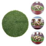 Schachtdeksel Decoratie Gazon Pluizig Rond Tapijt Placemat Van Kunstgras Rond Kunstgras Kunstgras Placemats Kunstgras Kunststof Ronde Mat