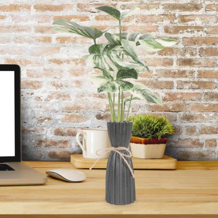 Zarte Kunstpflanze Dekoratives Künstliches Monstera Grünes Dekor Desktop-künstliche Pflanze Büro Künstliche Pflanze Künstliche Monstera-Pflanze Lebendige Gefälschte Pflanze 