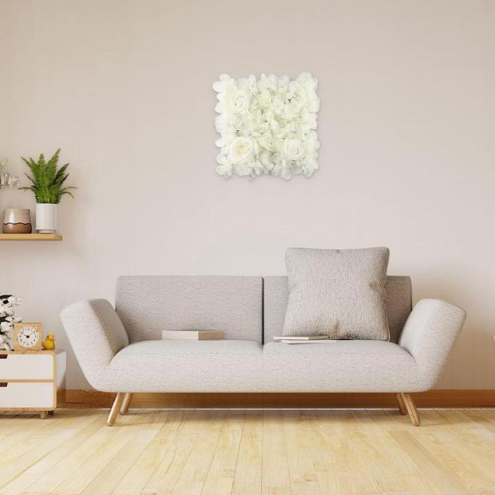 Stilvolle künstliche Blumen-Wandpaneel für Hochzeiten, Partys und Heimdekor-Design (1#)