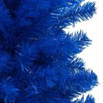 Wiederverwendbar Künstlicher Weihnachtsbaum Beleuchtung und Kugeln 120 cm H Christmas Tree Halloween Weihnachtsbaum Tannenbaum Weihnachtsdeko Christbaum Kunstbaum PVC und Stahl Bl