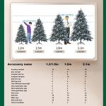 Weihnachtsbaum Grüner Tannenbaum Künstlich Weihnachtsbaum, Buschige Zweige, Geschmückter Weihnachtsbaum DIY Als Weihnachtsdekoration für Zuhause, Küche und Büro(210 x 120 cm/