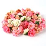 , 80 stuks, rozen, nepbloemen, decoratief, voor bruiloft, DIY, feestelijk, 4 kleuren