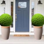Buxusbol, kunstdia 30 cm, buxusbol, vorm snede, decoratieve ballen van de groene, kunsttopiariesartificial topiary bal, vormsnijbal voor de voordeur