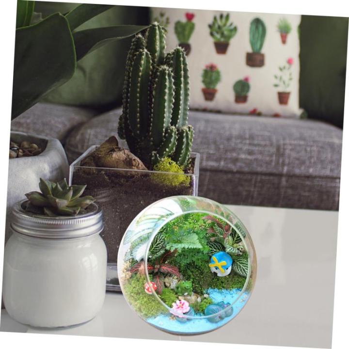1 Packung skizzieren Harzglasmodell Gras Dekoration kunstpflanze scheibengardinen sandtisch dekoratives Gras - Strohmodell- Mini Material Suite